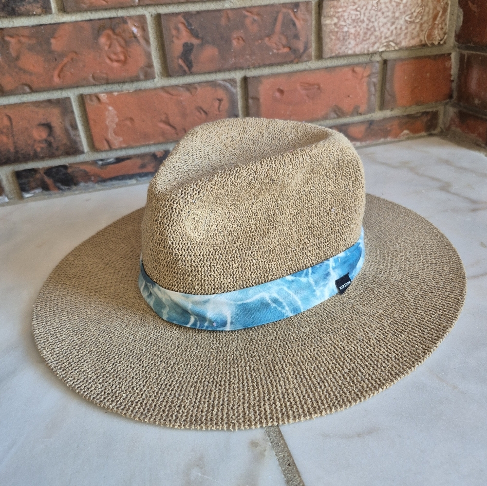 Ripzone Straw Beach Hat Wide Brim Summer Festival